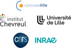 Ecole Centrale de Lille. L'université de Lille. L'Institut National de Recherche pour l'Agriculture, l'Alimentation et l'Environnement. Le Centre National de la Recherche Scientifique. l'Institut Chevreul.